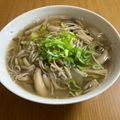 バンビーノ☆'s cooksnap of when they made 温まる！熱々あんかけきのこ蕎麦.