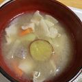 リラシャン's cooksnap of when they made さつまいも入りの美味しい簡単な豚汁♪.