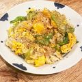 すももの枝's cooksnap of when they made 簡単うまい☆しらすとレタスの卵チャーハン.