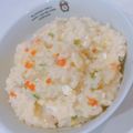 ゆにこーん☆'s cooksnap of when they made 幼児食　パクパク食べるチーズリゾット.