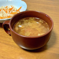 まなポコ's cooksnap of when they made ぽかぽか代謝アップ！生姜とトマトのスープ.