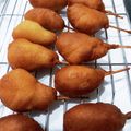 ☆さくえり☆'s cooksnap of when they made HMで簡単おやつ★プチアメリカンドッグ.