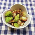 ﾁｲﾁｬﾝﾏﾏ's cooksnap of when they made タコとアボカドの彩り炒め.