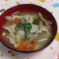 赤い電話's cooksnap of when they made お肉やわらか♡簡単基本の絶品豚汁♪.
