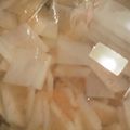 mamaちゃん2's cooksnap of when they made 簡単スッキリ梅大根(メモ).