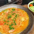 marobkk's cooksnap of when they made 牛乳で☆ベーコンのトマトクリームパスタ.