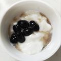 そらてんママ's cooksnap of when they made 和風✿︎黒豆ヨーグルト.