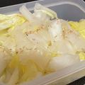 みずまんじゅう♪'s cooksnap of when they made 5分！余った白菜でかんたん浅漬け風.