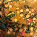 sara99's cooksnap of when they made ひよこ豆とほうれん草の炒め風インドカレー.