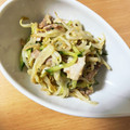 ゆうたつママ's cooksnap of when they made もやしときゅうりの焼き豚サラダ.