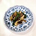 クックEBXFTK☆'s cooksnap of when they made ほうれん草と炙り舞茸のわさポン和え.