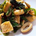 ☆chocola's cooksnap of when they made いかとほうれん草のバター醤油炒め.