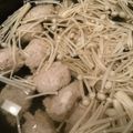 chou*'s cooksnap of when they made 定番！レタしゃぶスープ.