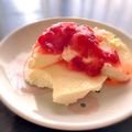 ＊sunlight＊'s cooksnap of when they made レンジ2分半!!本格的チーズケーキ.