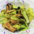 すずなまり's cooksnap of when they made きのことキャベツのオイマヨ炒め.