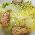 どむ☆なが's cooksnap of when they made 白菜とサバ缶のカレー蒸し.