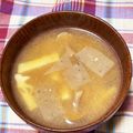わたさな2016's cooksnap of when they made コリコリ食感！しめじと蒟蒻の味噌汁.