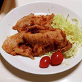 チコリママ's cooksnap of when they made 焼肉のたれで生姜焼き.