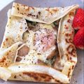 こーたんたーたんママ's cooksnap of when they made 簡単！小麦粉ガレット☆朝食、ランチに.