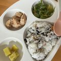 ぐりtoぐら's cooksnap of when they made 離乳食★ひじきの煮物.