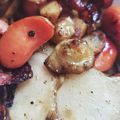 haine1983's cooksnap of when they made 糖質オフ作りおきに！菊芋ジャーマンポテト.