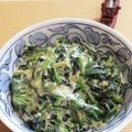 ダッ吉's cooksnap of when they made 簡単！付け合わせ☆クリームドスピナッチ.