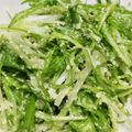 はるいろいちご's cooksnap of when they made 和えるだけ！水菜のパルメザンチーズサラダ.