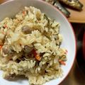 コンちゃんlove's cooksnap of when they made 入り大豆と昆布の炊き込みご飯.