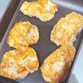 壱ひーどんママ's cooksnap of when they made 手づかみ離乳食☆ふわふわ鮭バーグ♪.
