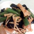 ヵりｎ's cooksnap of when they made モロッコインゲンとエノキの海苔豆板醤あえ.