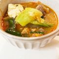 みなとのまんま's cooksnap of when they made サバ水煮缶のキムチスープ.