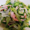 クックR2Y0K1☆'s cooksnap of when they made 春雨とカニカマの中華サラダ風酢の物.