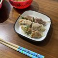 まめ郎's cooksnap of when they made 白菜の豚肉巻き.