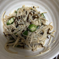 Reo14☆'s cooksnap of when they made レンジで2分！オクラとえのきの塩昆布和え.