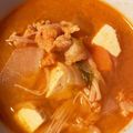 GD88☆mayu's cooksnap of when they made 超簡単！！　韓国風　豆腐キムチ納豆チゲ.