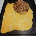 ビール飲みながら料理's cooksnap of when they made 本場の味★広島風お好み焼き.