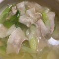 るいたんのママ's cooksnap of when they made ネギ大量消費♩豚バラ＆ネギだけで絶品鍋.