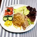 悠愛らぶ☆'s cooksnap of when they made ＊我が家の絶品ポークソテー＊.