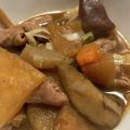 ねねちゃん　　　　's cooksnap of when they made 味噌が濃厚～こっくりモツ煮込み.