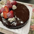 いちごみるくまかろん's cooksnap of when they made ☆チョコレートムースケーキ☆.