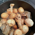 美魔女っ子's cooksnap of when they made 手羽元とさといもの煮物.
