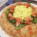 Mizzelle's cooksnap of when they made 簡単オムライス★クリスマスVer..