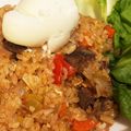 ポテチ君's cooksnap of when they made 牛肉洋風焼飯.