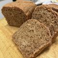 whitebear's cooksnap of when they made 全粒粉はちみつパン.