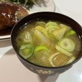 ☆はなちゃん☆☆'s cooksnap of when they made 風邪に負けない！白菜と白ネギのお味噌汁.