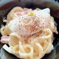 Chabes's cooksnap of when they made 嘘つき、でも絶品カルボナーラ.