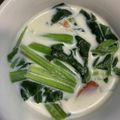 レベッカ8's cooksnap of when they made 牛乳大量消費！ほうれん草のミルクスープ.