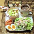 ゆけり３兄弟's cooksnap of when they made 給食☆白菜のチーズサラダ.