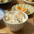 kano_chan's cooksnap of when they made 超簡単！「焼き明太子と大葉の混ぜご飯」.