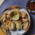 kazunaring's cooksnap of when they made 毛がにの姿造り(くりがに).